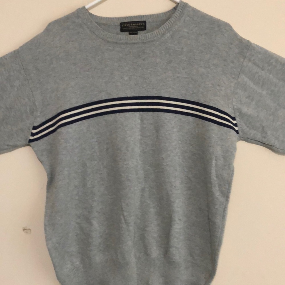 Steve and Barry’s vintage sweater in gray